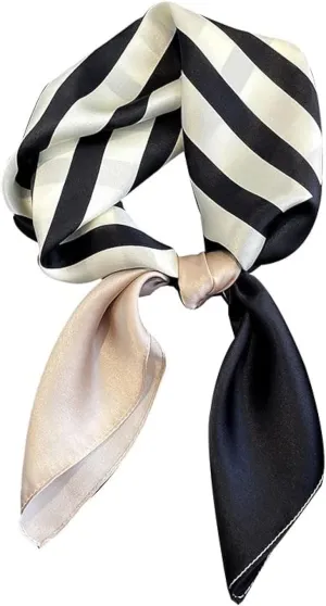 100% Pure Mulberry Silk Scarfs 27"x27" Square Scarf Women Neckerchief Headscarf hair scarf bandana Gift Packed
