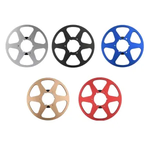 10Inch Open Reel Audio Tape Empty Nab Hub Reel-to-Reel Recorders with Disk Aluminum Accessories for Studer ReVox/TEAC/BASF/Nagar