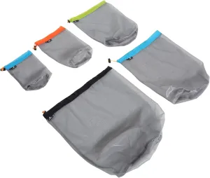 1set Outdoor Mesh Storage Sack of Polyester Drawstring Bags for Travel Camping Hammock Use Reusable Space-Saving Design