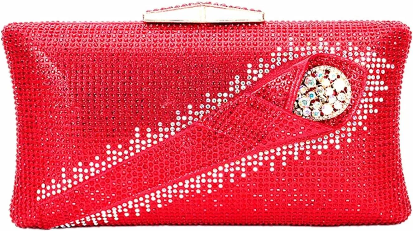 2025 Luxury Rhinestone High Heel Plus Size Slippers 38-43 Size Party Crystal Clutch Womens Dinner Shoe Bag Set