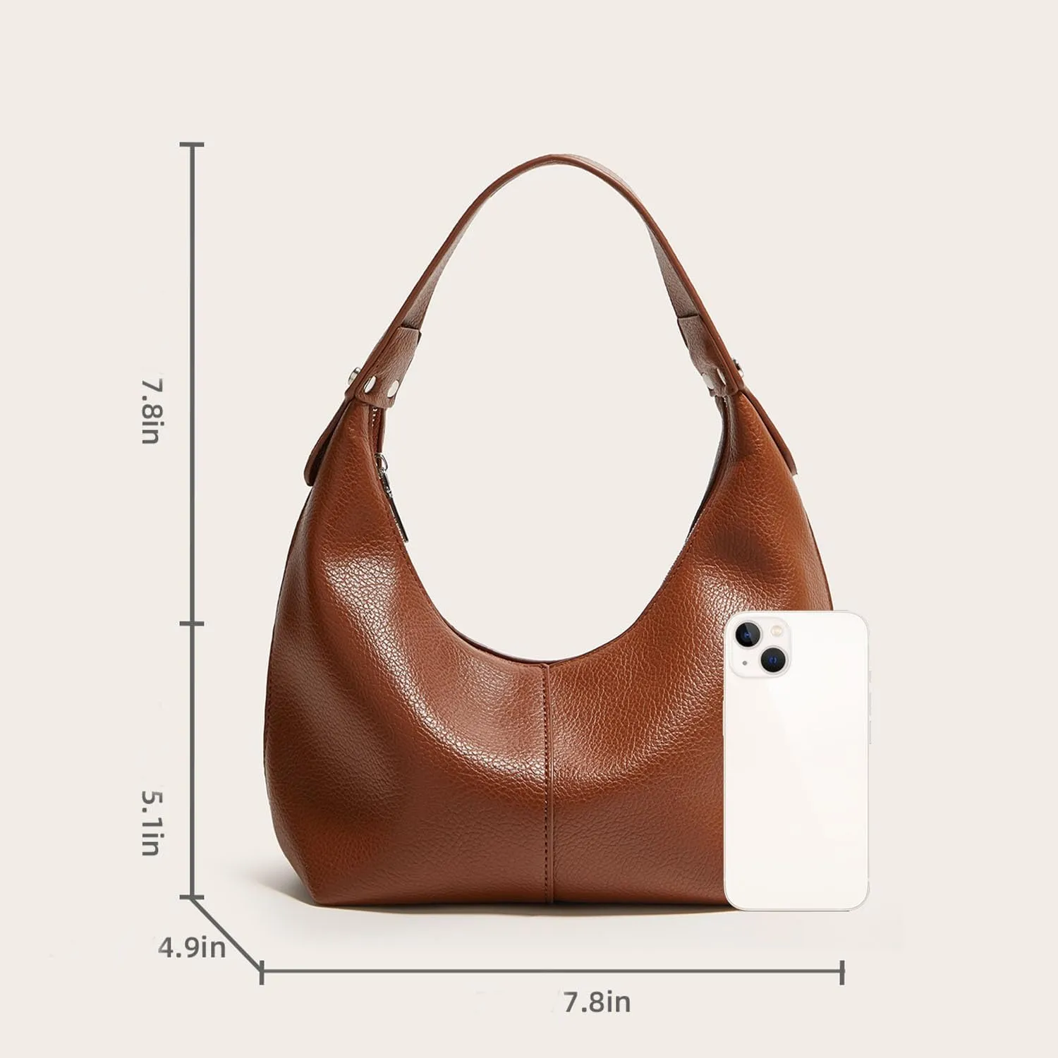 2025 Mother's Day Gift Hobo Handbags, Vegan Leather Shoulder Bags for Women, Clutch Y2K Purse Handbags Tote Bag