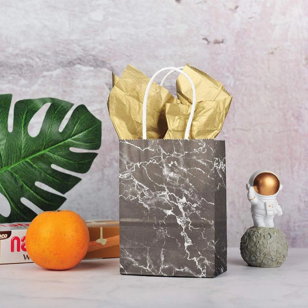 25PCS Shopping Paper Bag Handbag Party Favor Gift Bags