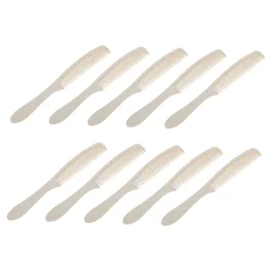 50 Sets Hotel Disposable Combs with Covers Travel Friendly Hair Care Comb for Personal Use Durable Material for Performance