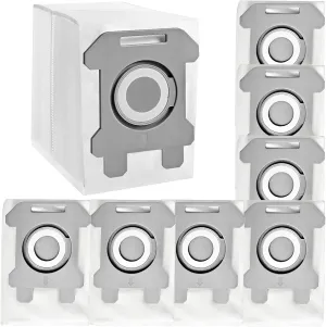 8 Pack Replacement Vacuum Bags - Compatible with i7, i8, i3, i4, i1, i6, j7, s9 Vacuum Cleaners - Bulk Trash Bags for Automatic Dirt Disposal