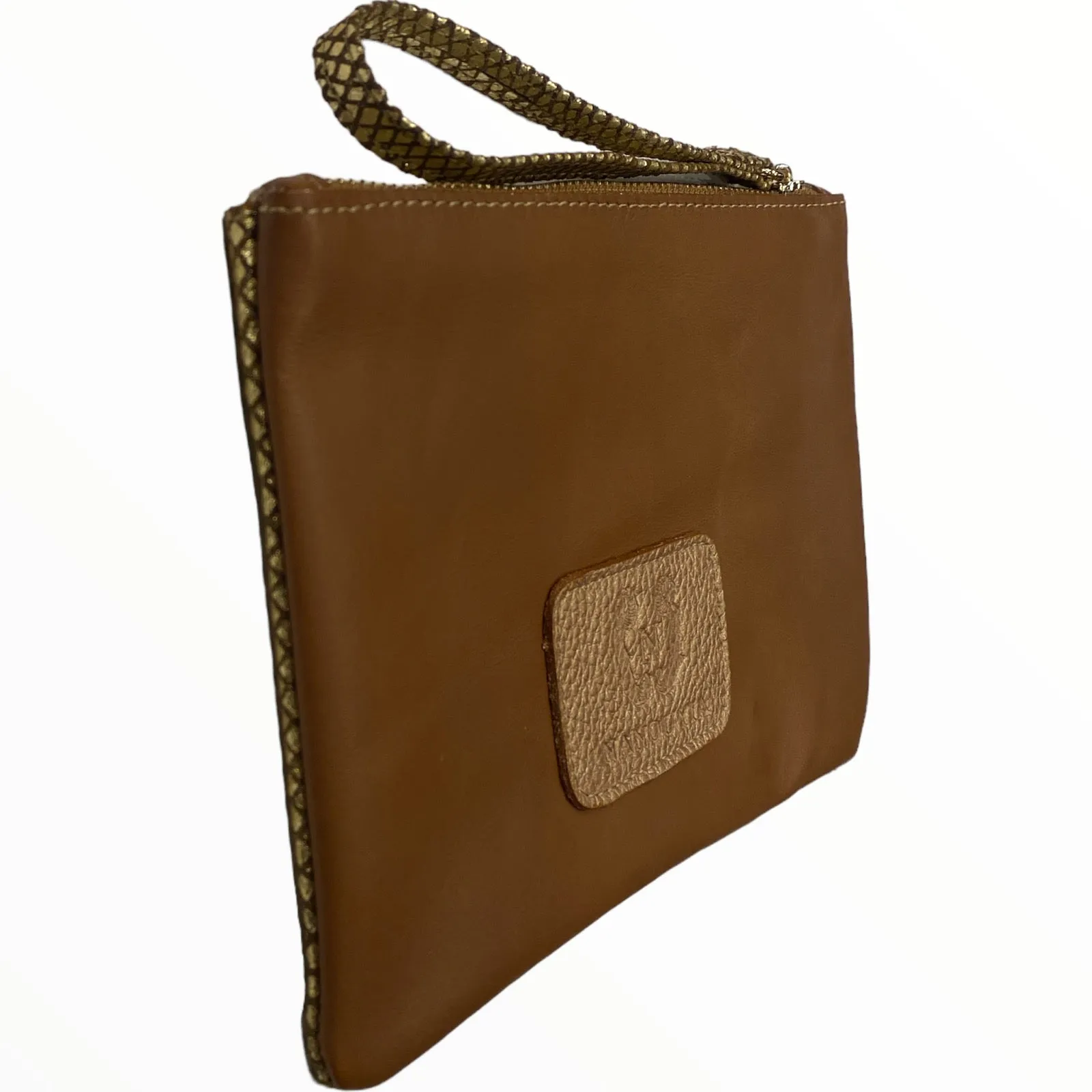 A3 leather beauty case and clutch