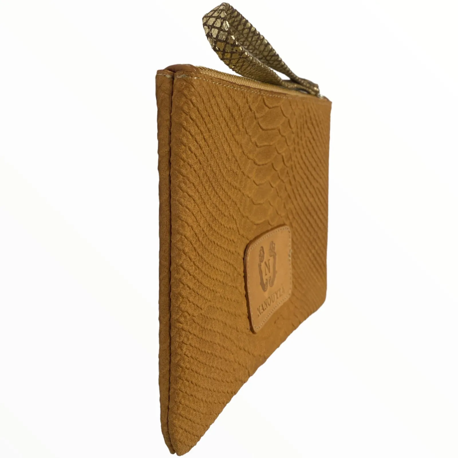 A3 leather beauty case and clutch