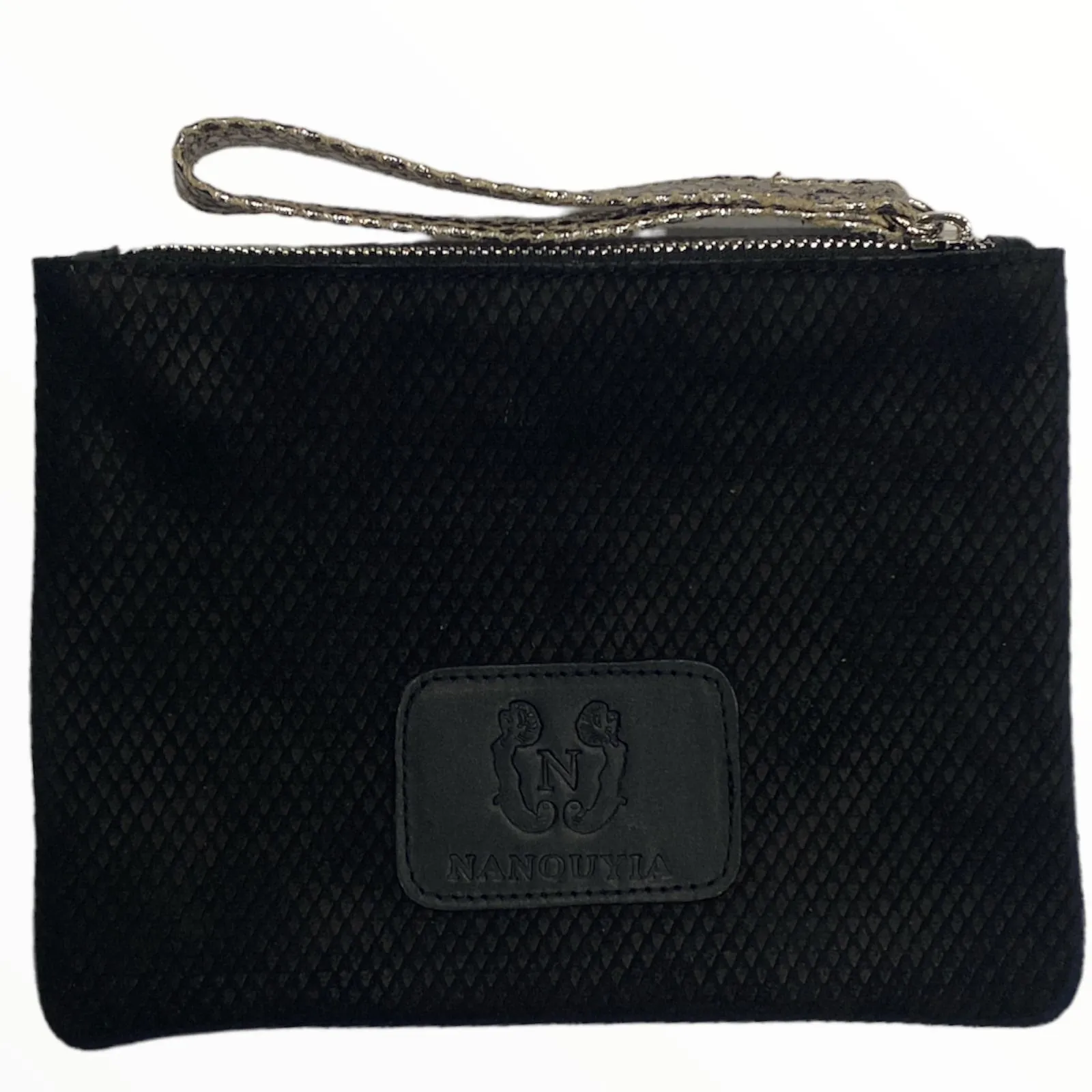 A3 leather beauty case and clutch