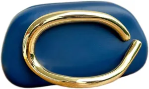 Acrylic Clutch Purse for Women Classic Round Acrylic Evening Handbag Vintage Metal Handlebars Bag for Wedding Party Prom