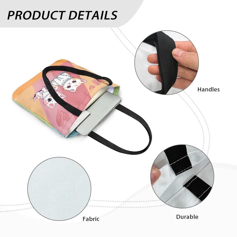 Adorable Cat Duo Cloth Tote Bag