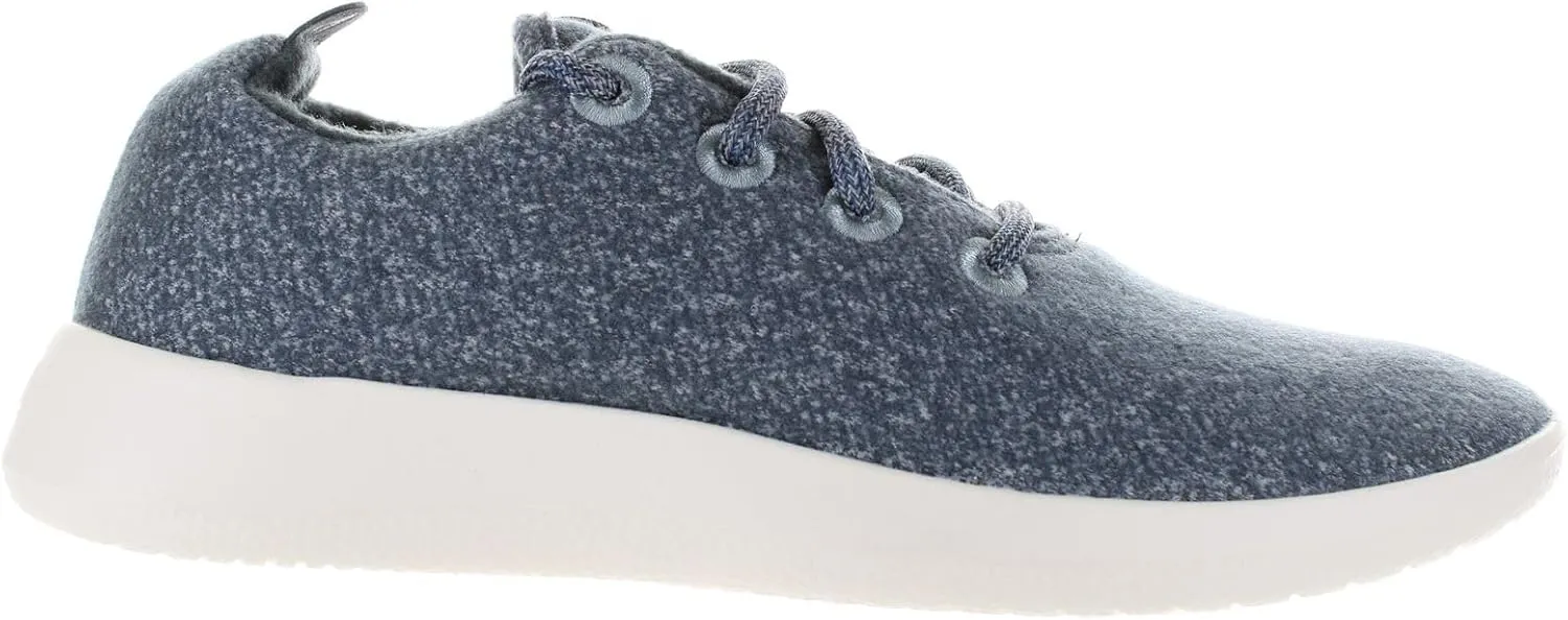 Allbirds Womens Wool Runner Blue Running Shoes Size 8