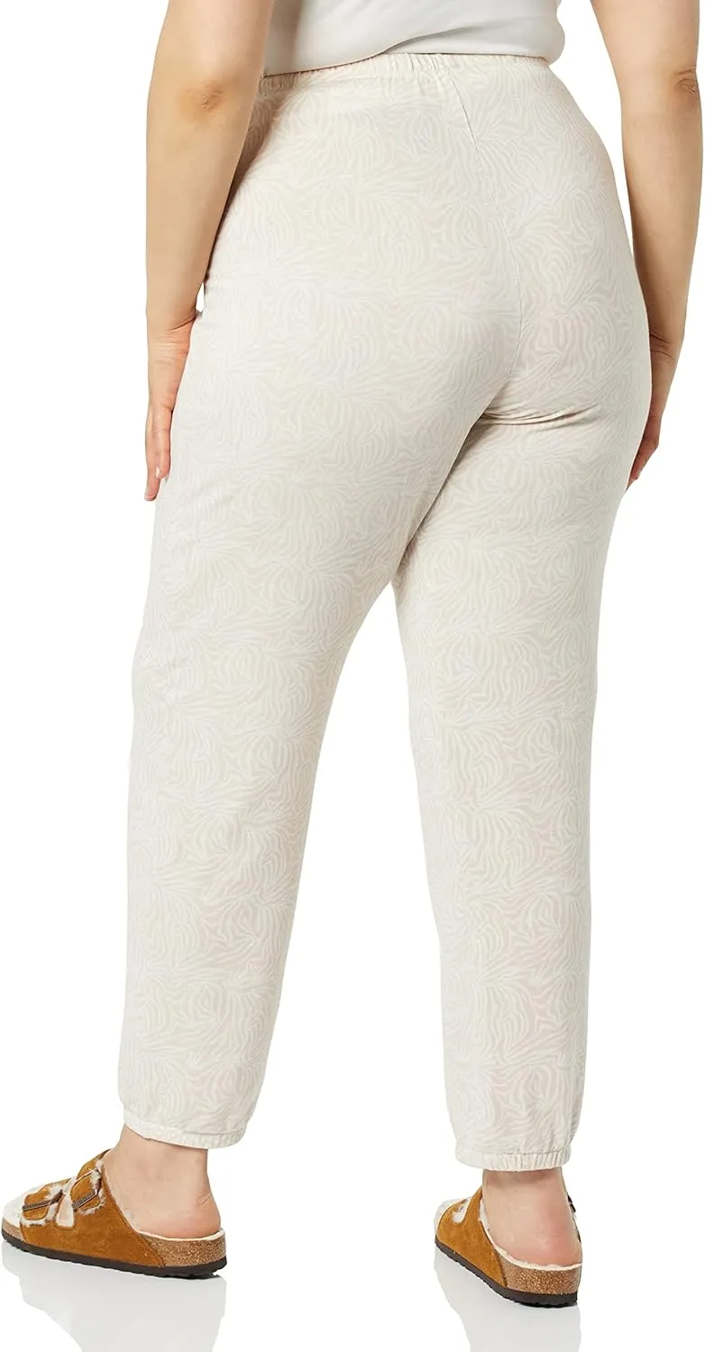 Amazon Essentials Women's Lightweight Lounge Terry Jogger Pajama Pant (Available in Plus Size)