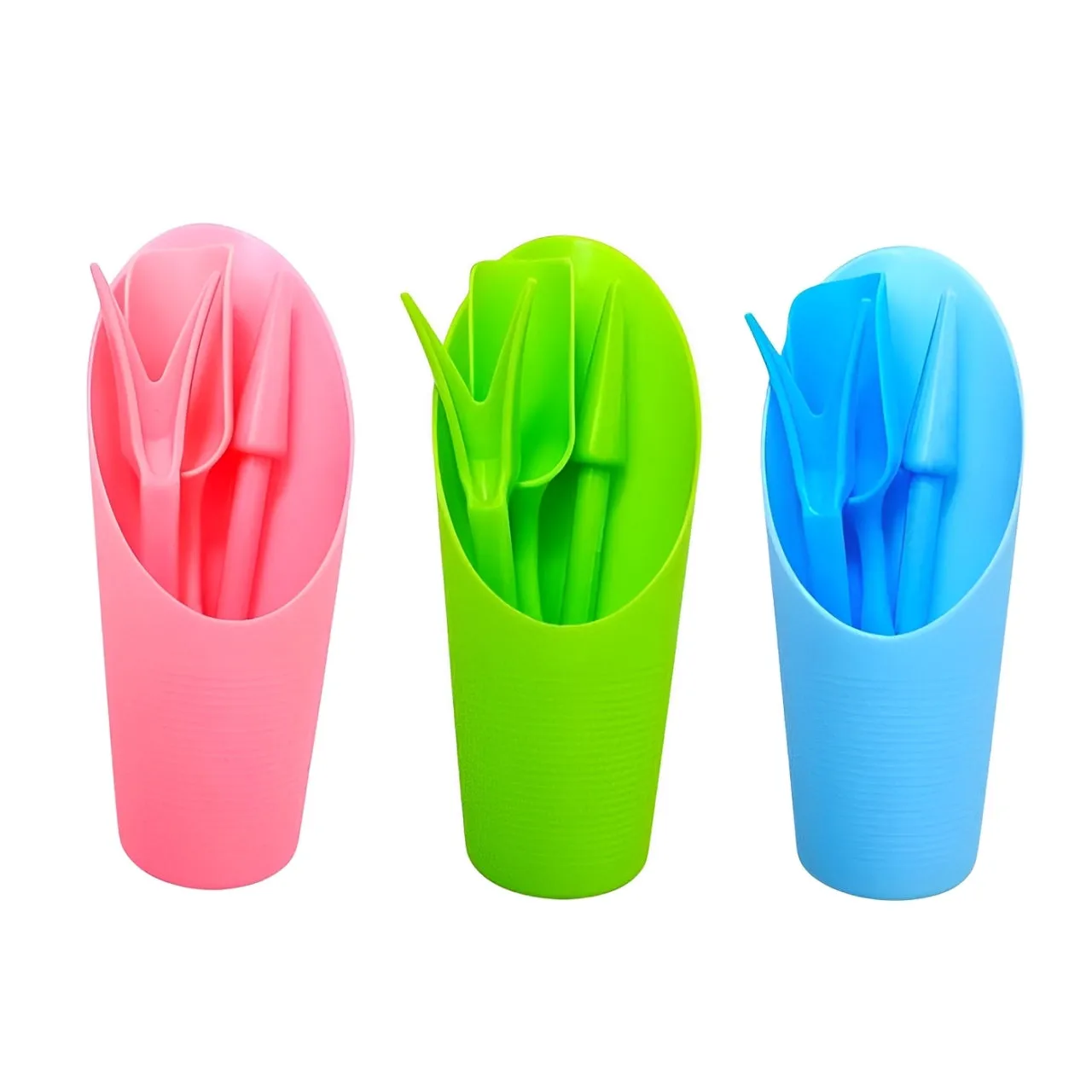 ANYHOUZ Garden Planter Kit 4PC Set Mini DIY Gardening Tools for Succulents Seedlings Bonsai