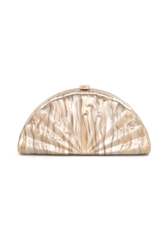 Ariel Clutch-Caramel