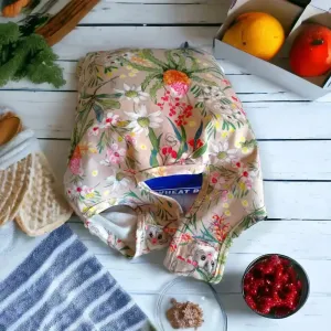 Australian Possum & Fauna Fabric Reusable Shopping Tote Bag, Eco-Friendly Adorable Bag, made in Australia