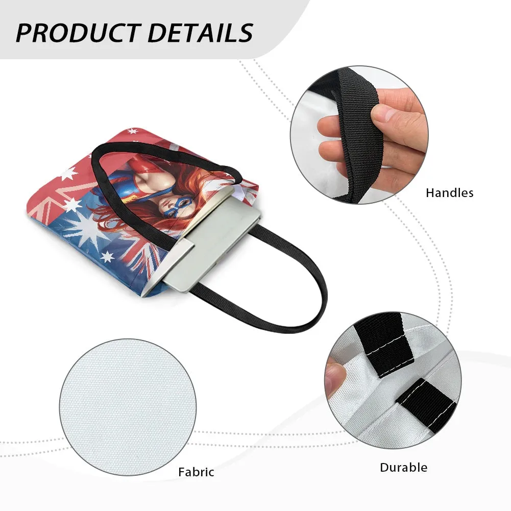 Australian Superheroine Cloth Tote Bag