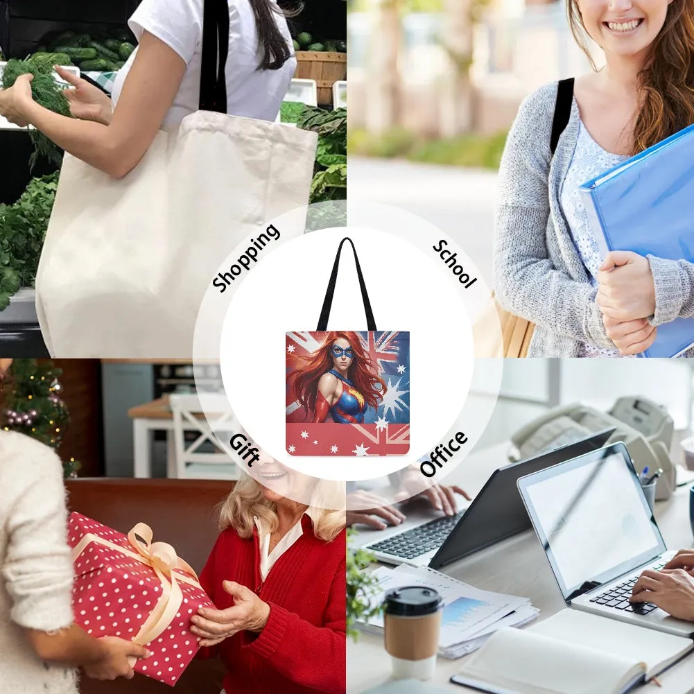 Australian Superheroine Cloth Tote Bag