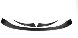 AX Style Three-Section Mid-Wing Compatible for Aston Martin DBX 2021-2024 Real Dry Carbon Fiber Rear Wing Tail Fixed Wings Spoiler(Dry Carbon Fiber)