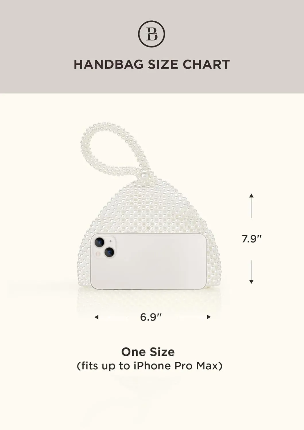 BABEYOND Pearl Clutch Purse Evening Bags for Women Elegant Triangle Purse for Wedding Bride Party Prom