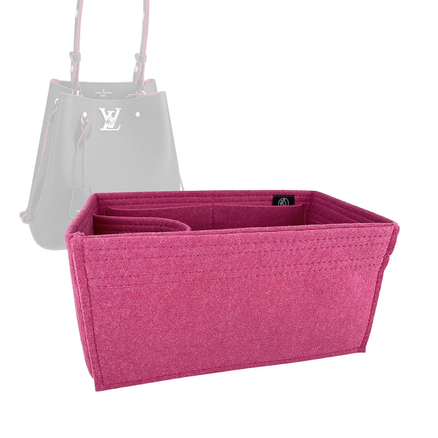 Bag Organizer for LV Lockme Bucket Bag - Premium Felt (Handmade/20 Colors)