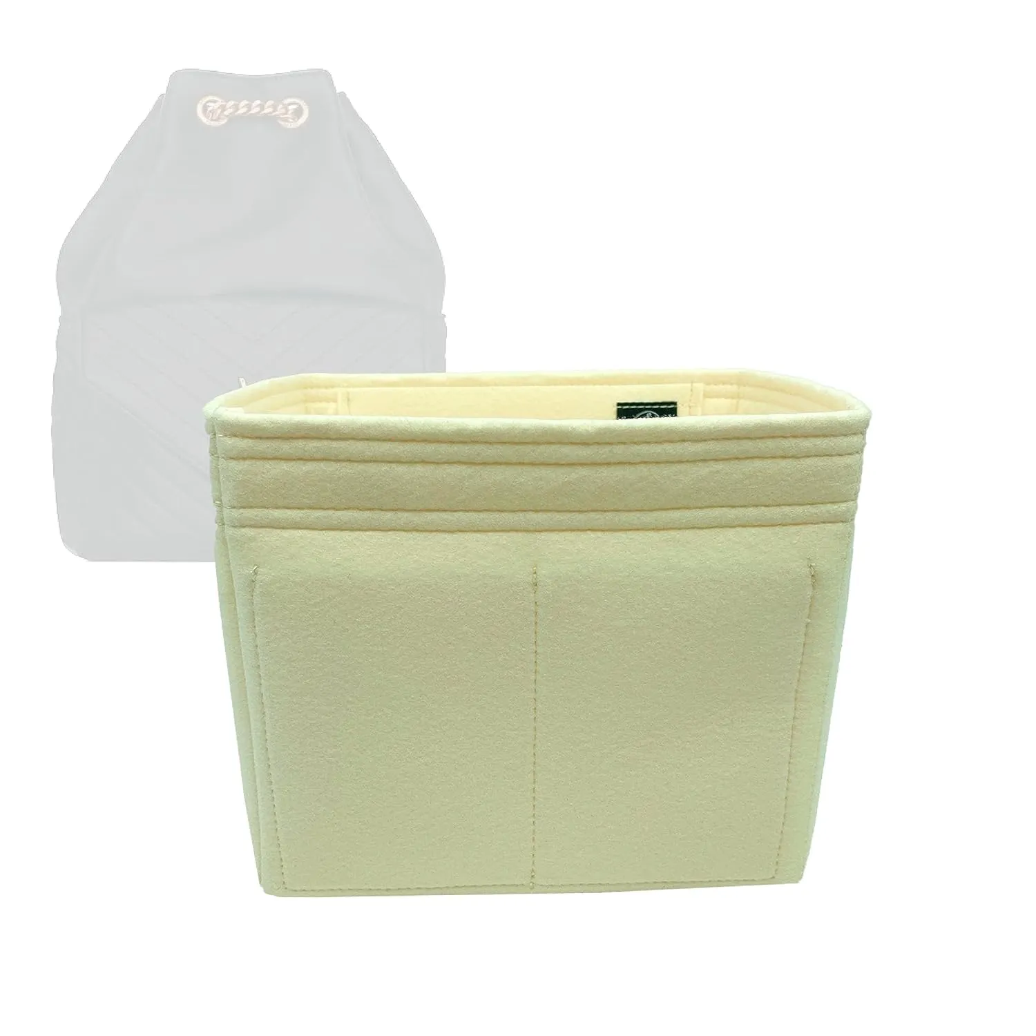 Bag Organizer for Saint Laurent Joe Backpack - Premium Felt Purse Handbag Insert Liner Shaper (Handmade) Soft Structure Support