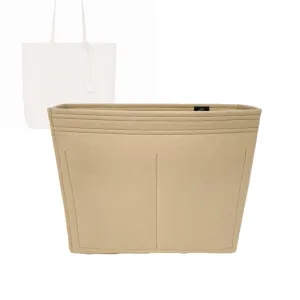 Bag Organizer for Saint Laurent Shopping North South N/S - Premium Felt Purse Handbag Insert Liner Shaper (Handmade) Soft Structure Support (25 Color Options)