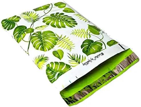 Banana Leaves #SmileMail Designer Poly Mailers 10x13 Shipping Bags- 50 Count