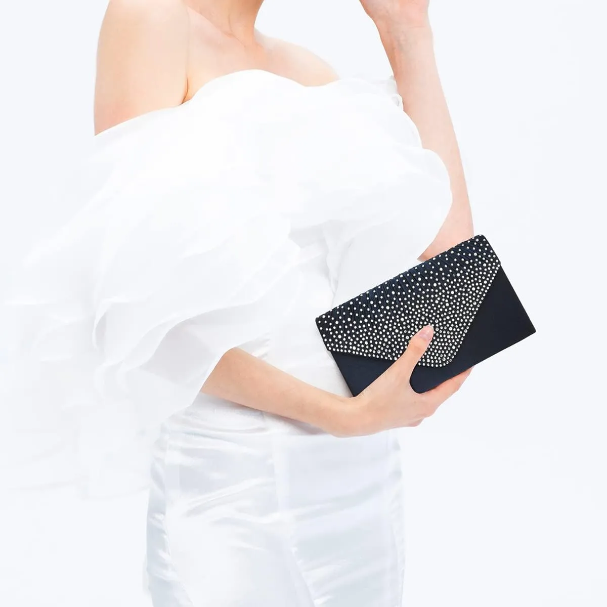 BBjinronjy Clutch Purses for Women Evening Bag Formal Rhinestone Handbags for Wedding Party Cocktail Prom Dinner