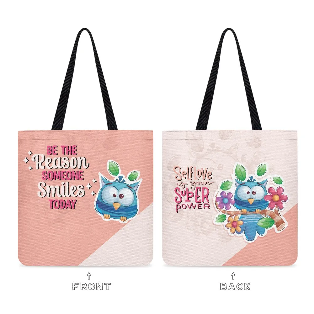 Be the Reason Someone Smiles CLoth Tote Bag