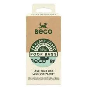 Beco Poop Bags Compostable 96 Pack