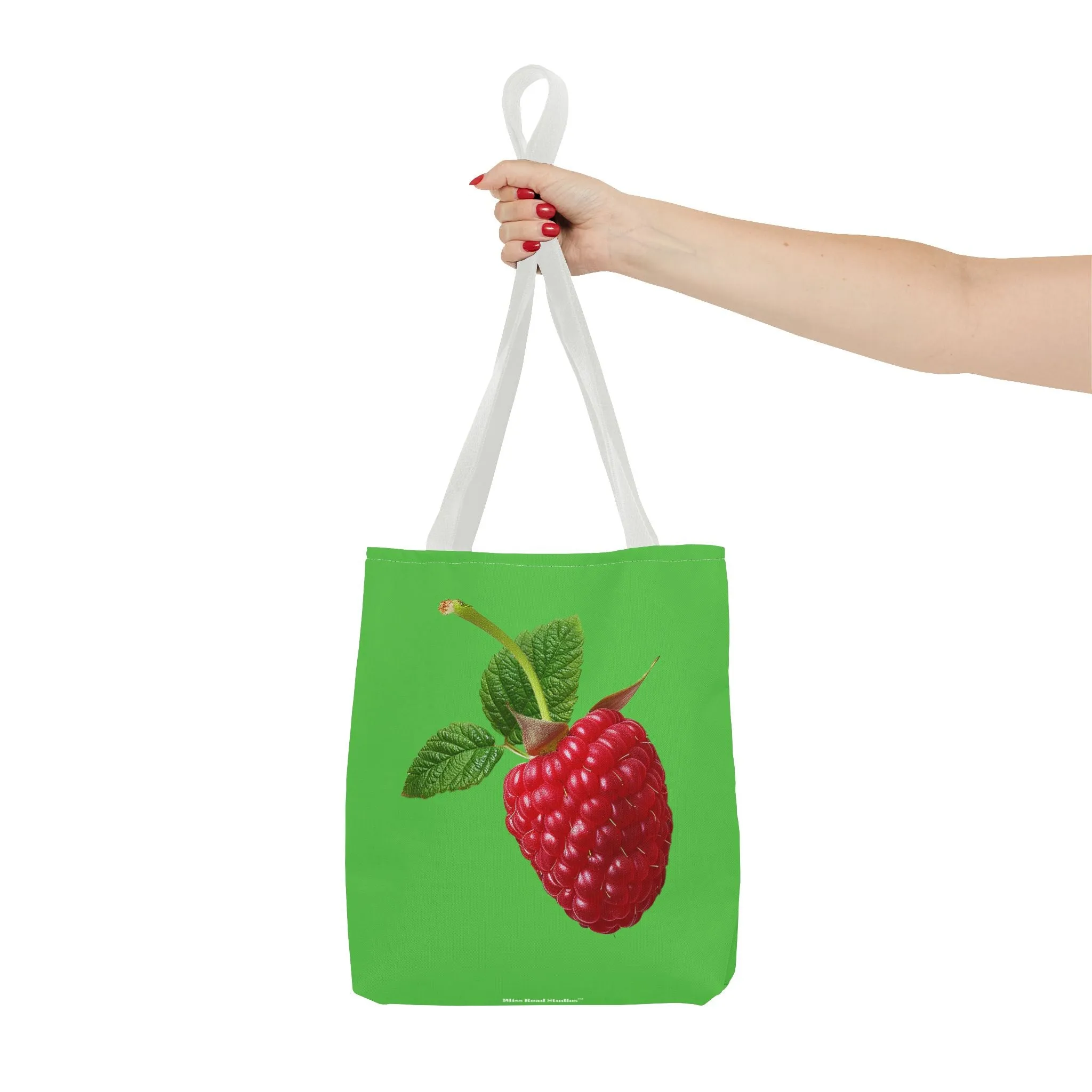 Berry Burst Tote Bag - Celebrate Juicy Style with our Blackberry & Red Raspberry Tote! Available in 3 sizes.