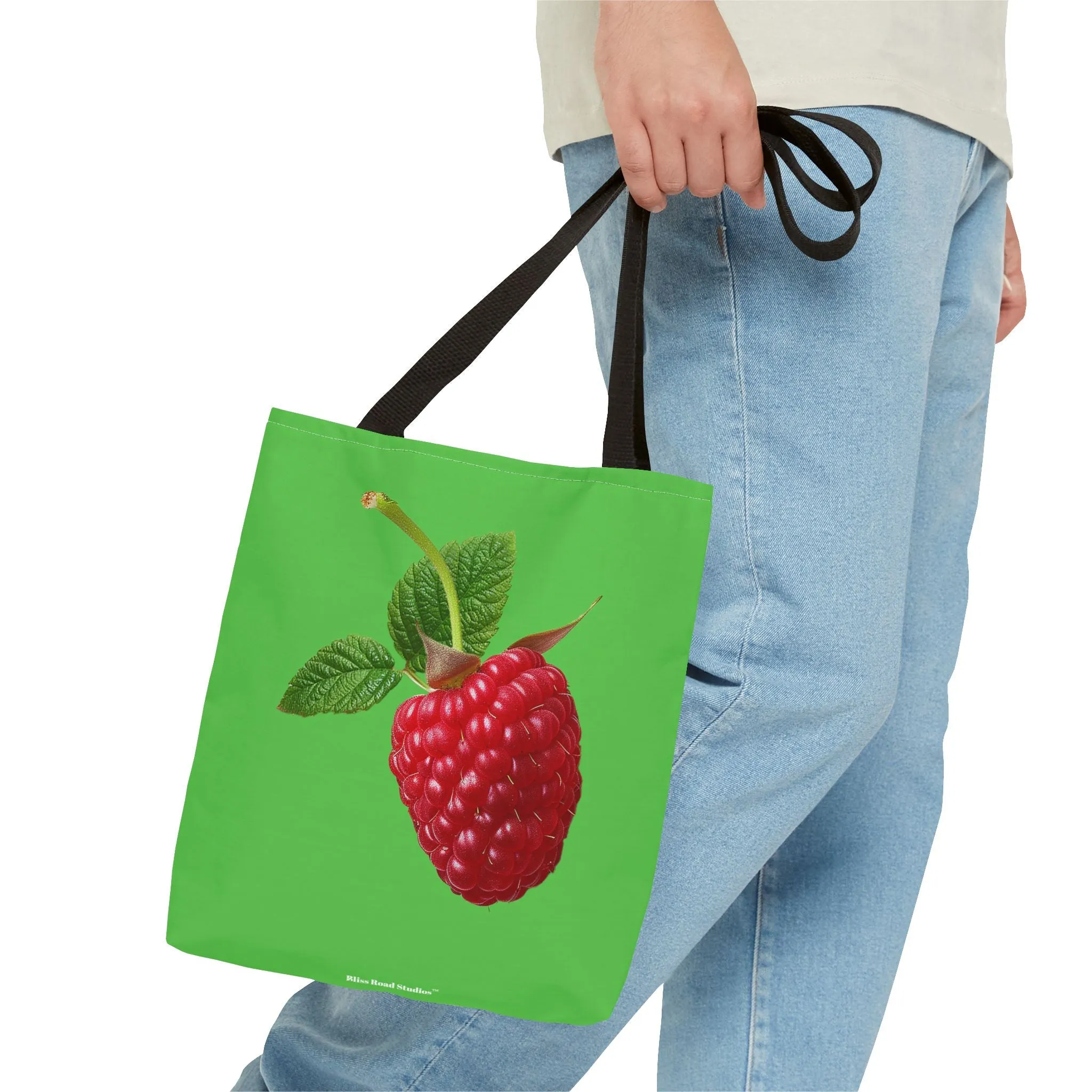 Berry Burst Tote Bag - Celebrate Juicy Style with our Blackberry & Red Raspberry Tote! Available in 3 sizes.