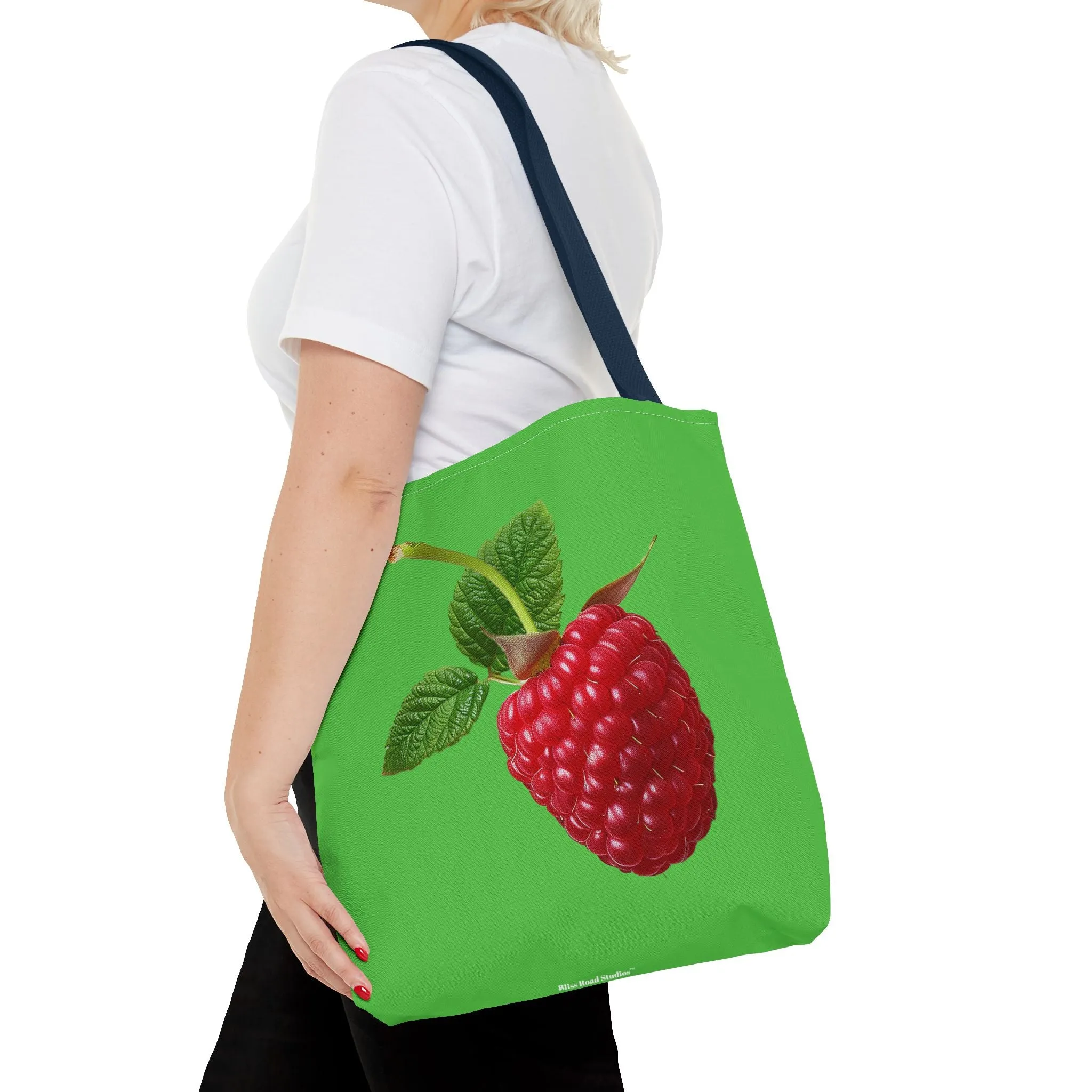 Berry Burst Tote Bag - Celebrate Juicy Style with our Blackberry & Red Raspberry Tote! Available in 3 sizes.