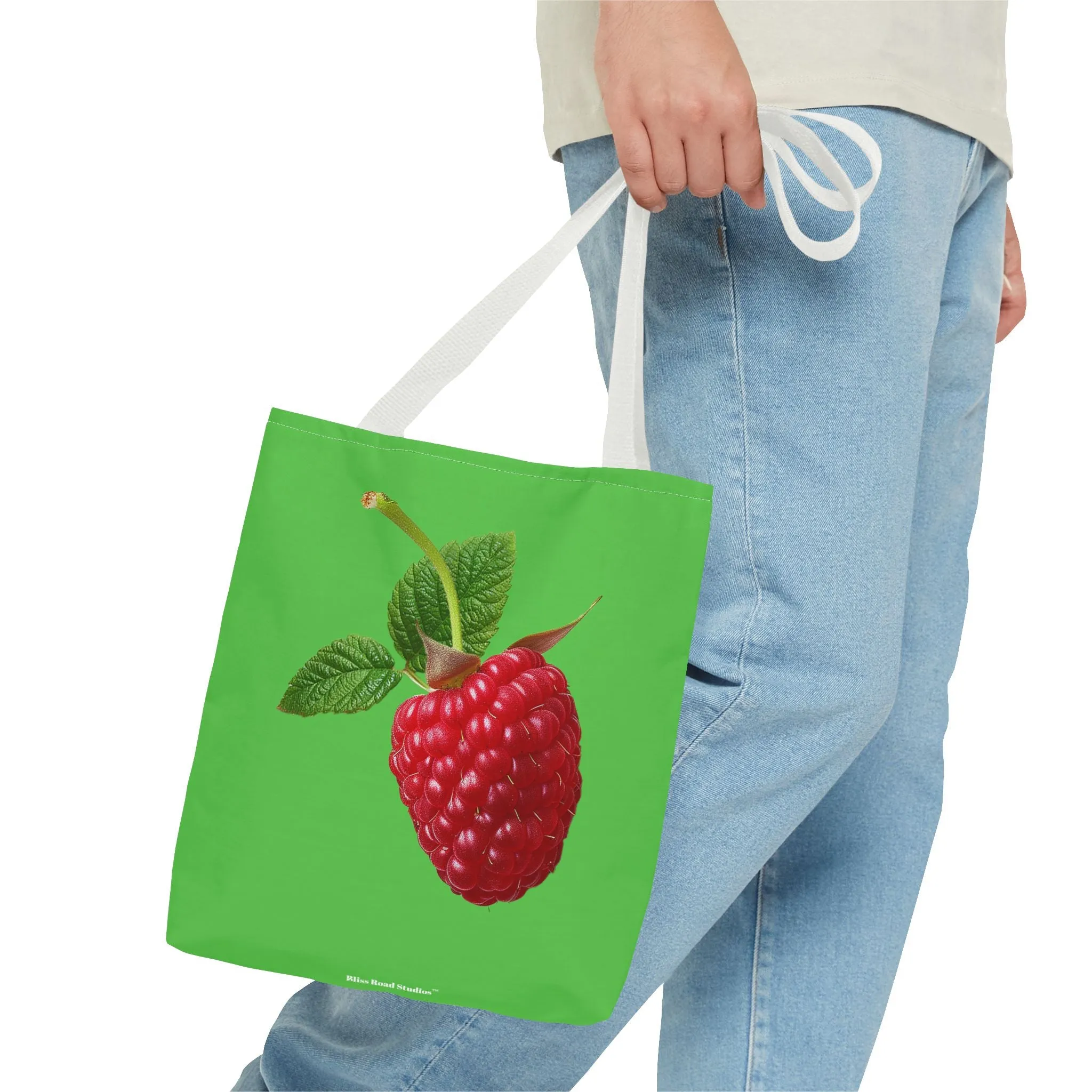Berry Burst Tote Bag - Celebrate Juicy Style with our Blackberry & Red Raspberry Tote! Available in 3 sizes.
