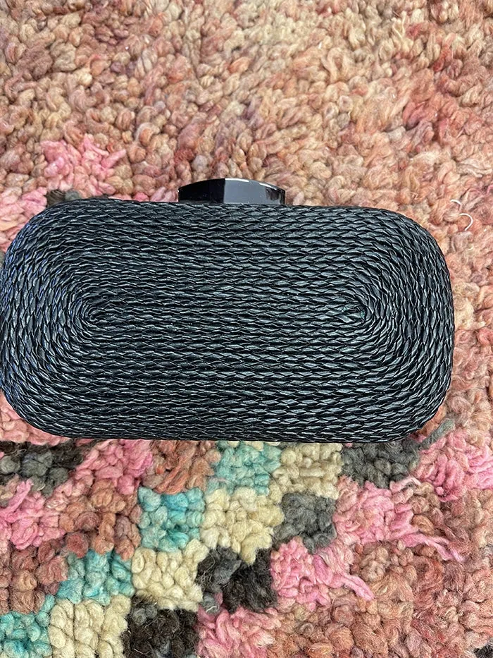 Black roped Clutch