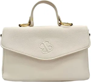BLOC Shoulder Bag, Top Handle Purse, and Crossbody Bag for Women Designer 3 in 1 Handbag Triple Pocket with Detachable Strap