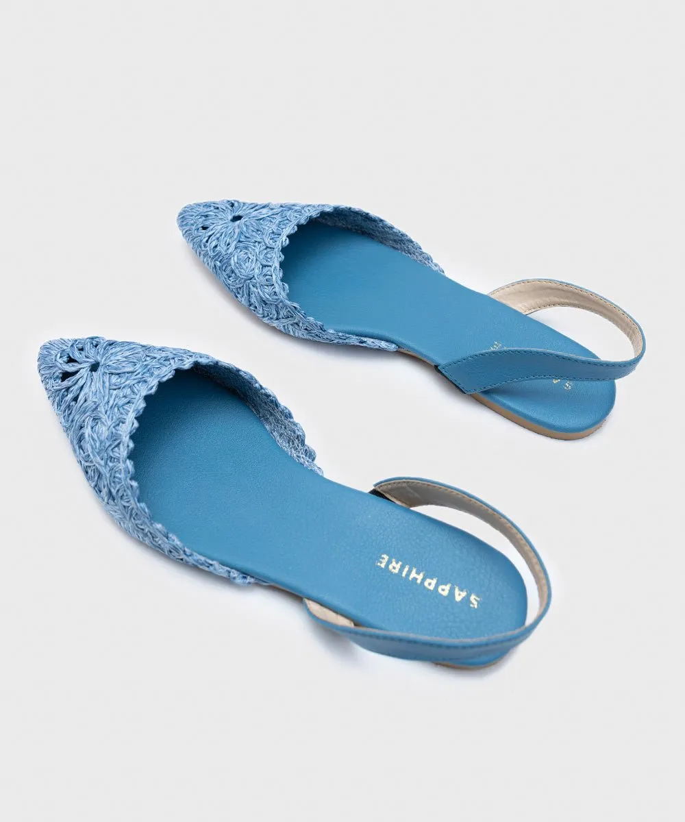 Blue Slingback