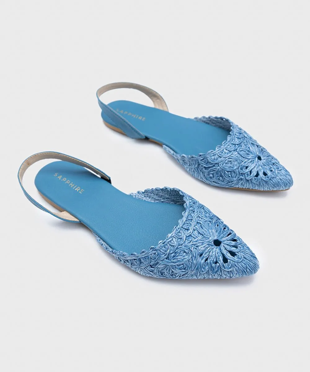 Blue Slingback