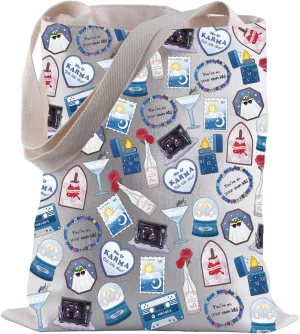 BLUPARK Singer Inspired Tote Bag Album Lover Gift On Your Own Kid Shopping Bag for Fans