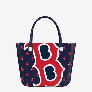 Boston Red Sox Big Logo Mini Print Tailgate Tote Bag