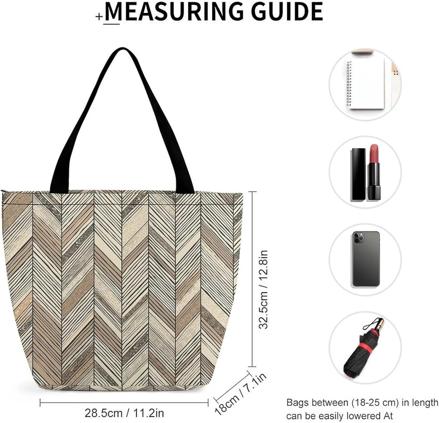 Burr Texture Style Tote Bag for Women Grocery Bags Foldable Shopping Bag Large Reusable Handbags for Work Travel