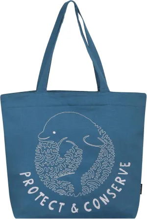 Canvas Big Zip Printed Handbag Tote, Cotton, Inner Pocket, Ecofriendly Bags for Women, Shopping Bag, Easy to Wash