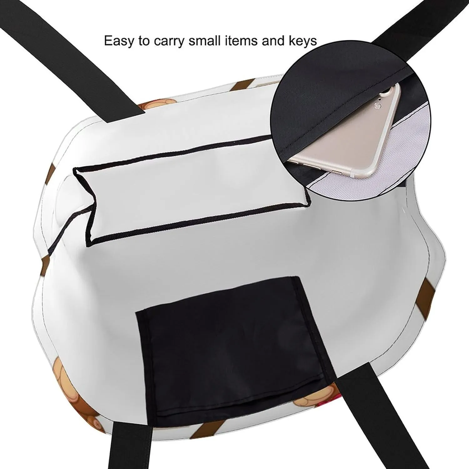 Canvas Tote Bag Large Casual Shoulder Bag for Women Handbag Reusable Beach Shopping Gym Picnic Travel Grocery Bag