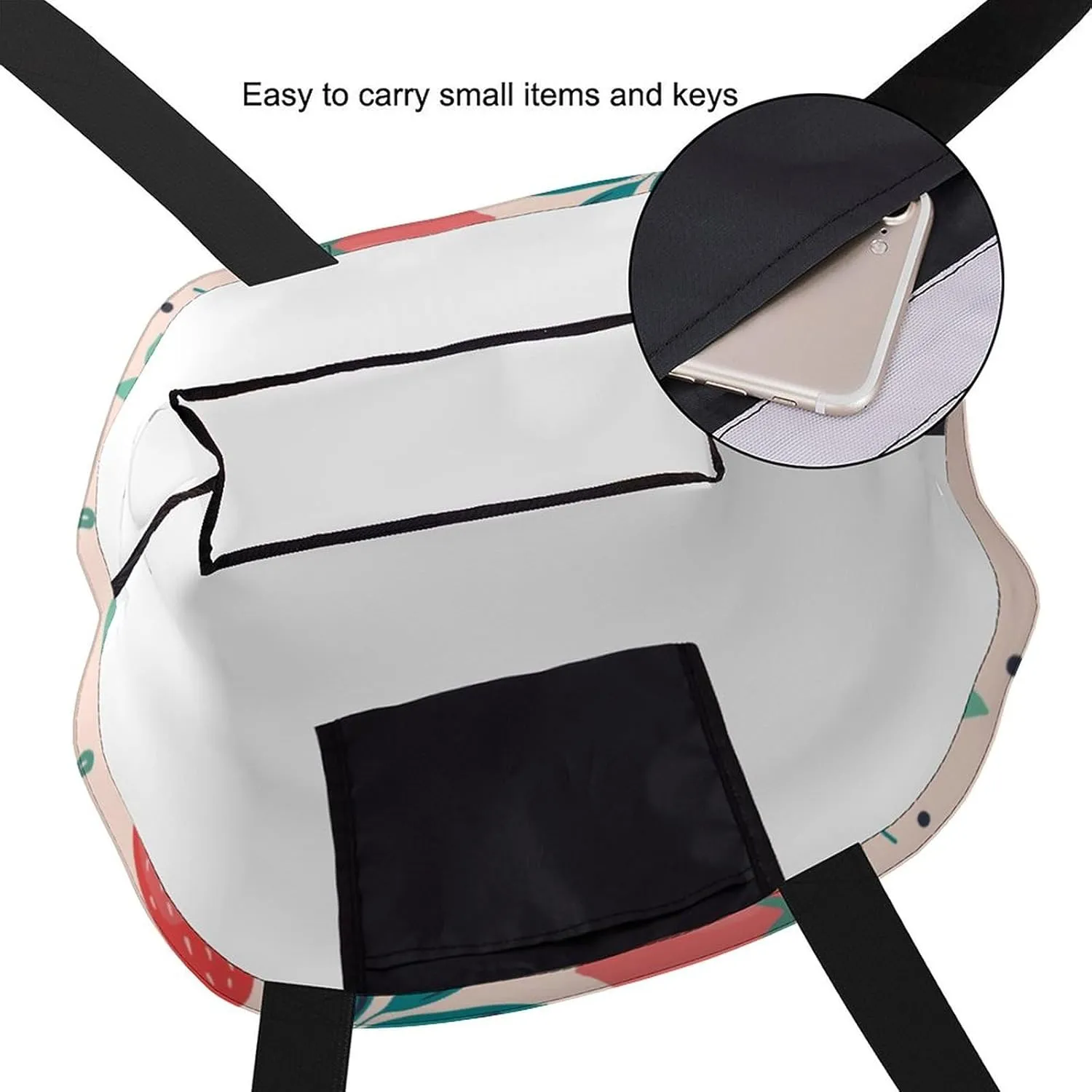 Canvas Tote Bag Large Casual Shoulder Bag for Women Handbag Reusable Beach Shopping Gym Picnic Travel Grocery Bag