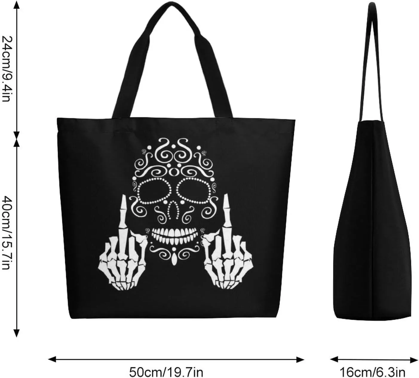Canvas Tote Bag Large Women Casual Shoulder Bag Handbag Reusable Beach Shopping Grocery Bag For Outdoors