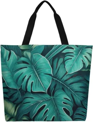 Canvas Tote Bag Large Women Casual Shoulder Bag Handbag Reusable Beach Shopping Grocery Bag For Outdoors