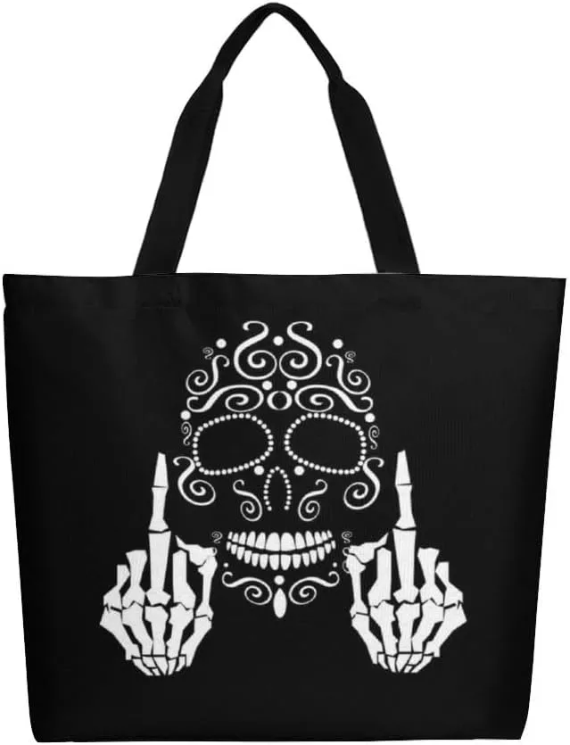 Canvas Tote Bag Large Women Casual Shoulder Bag Handbag Reusable Beach Shopping Grocery Bag For Outdoors