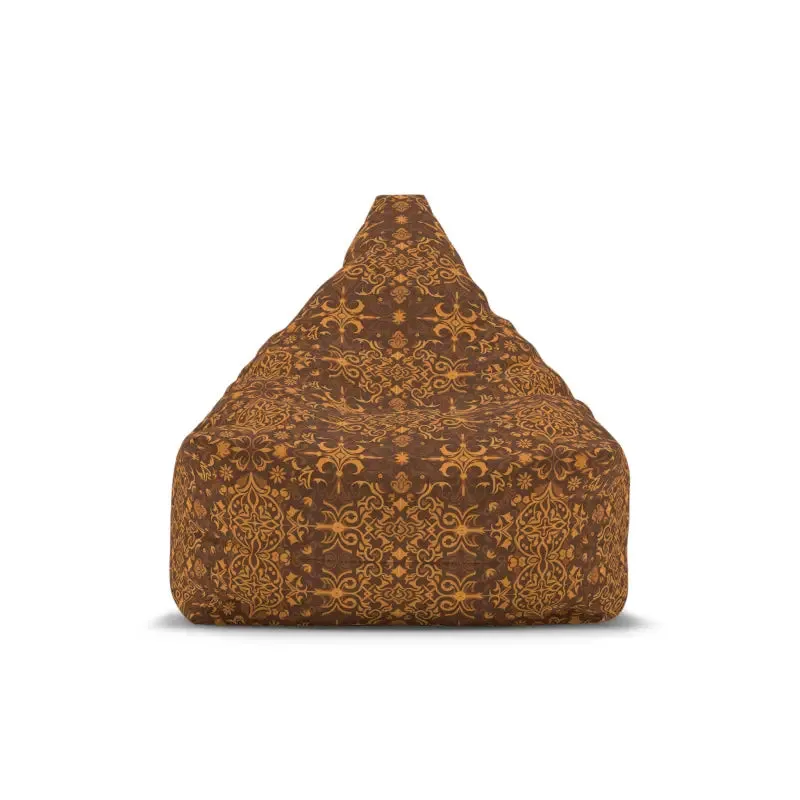 Chic Geometrical Bean Bag Cover for Luxe Comfort