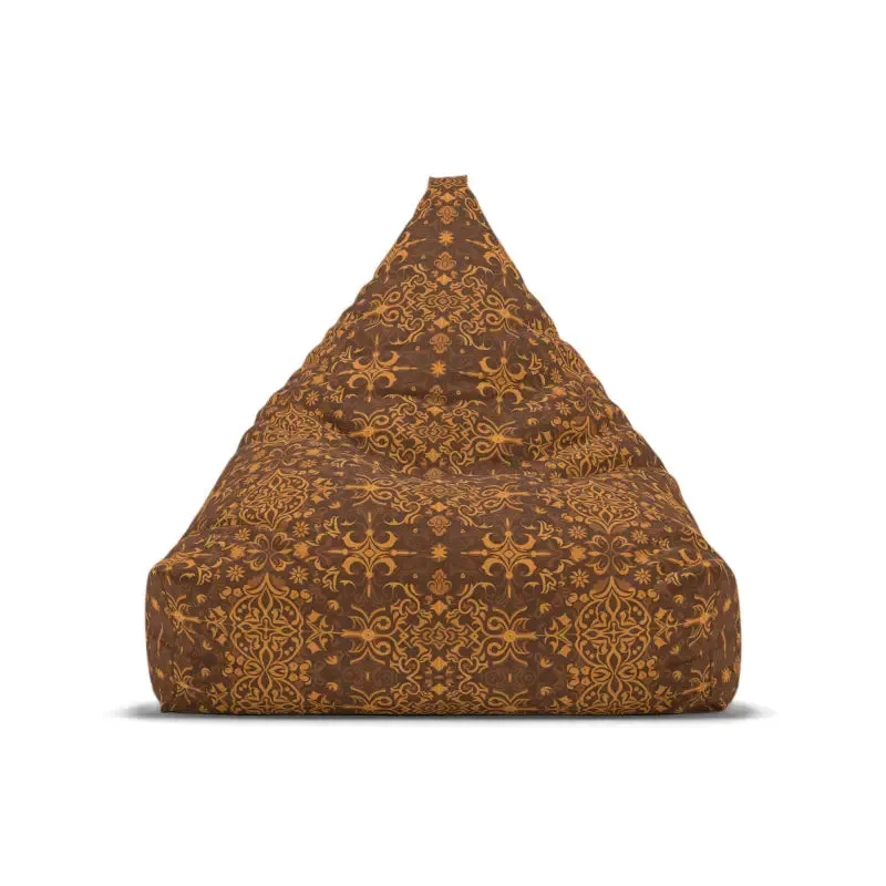 Chic Geometrical Bean Bag Cover for Luxe Comfort