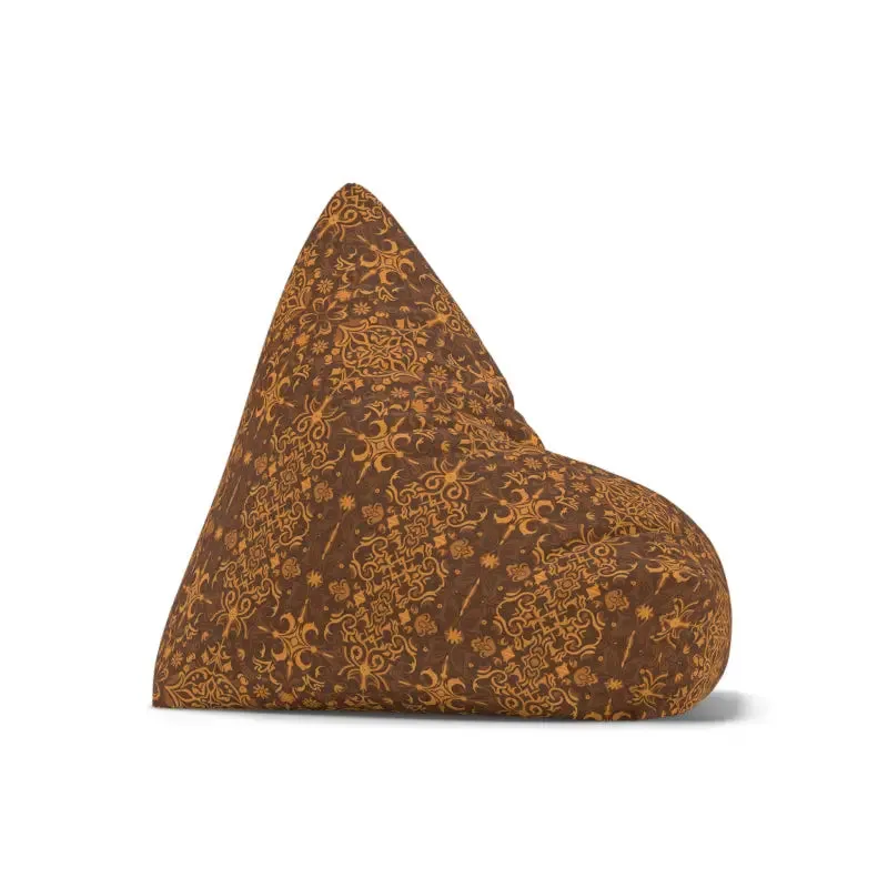 Chic Geometrical Bean Bag Cover for Luxe Comfort