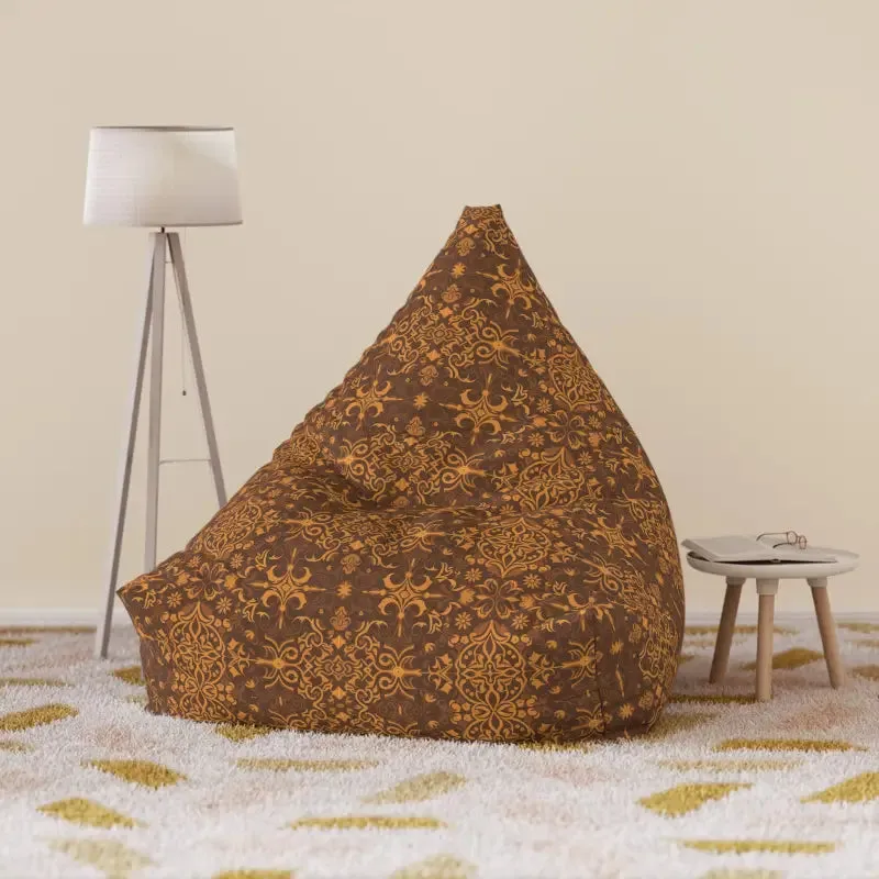 Chic Geometrical Bean Bag Cover for Luxe Comfort